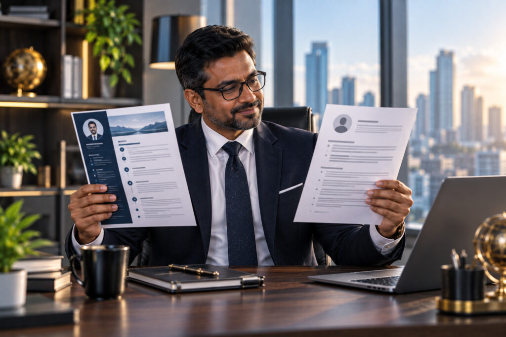 Executive CV vs Standard CV: The Differences That Actually Matter