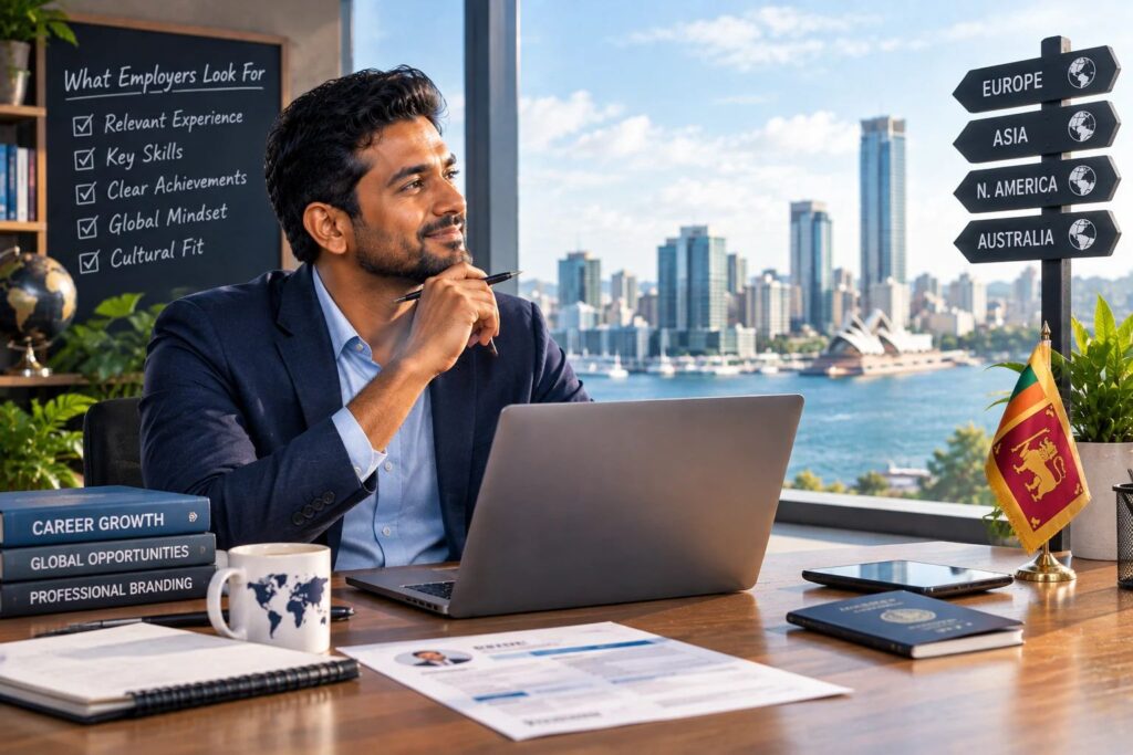 What International Employers Look for in a Sri Lankan Professional’s CV