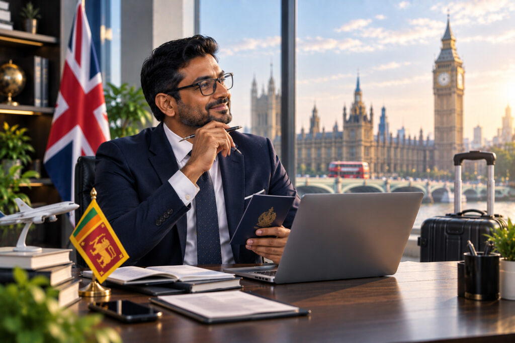 UK Skilled Worker Visa 2026 for Sri Lankan Professionals
